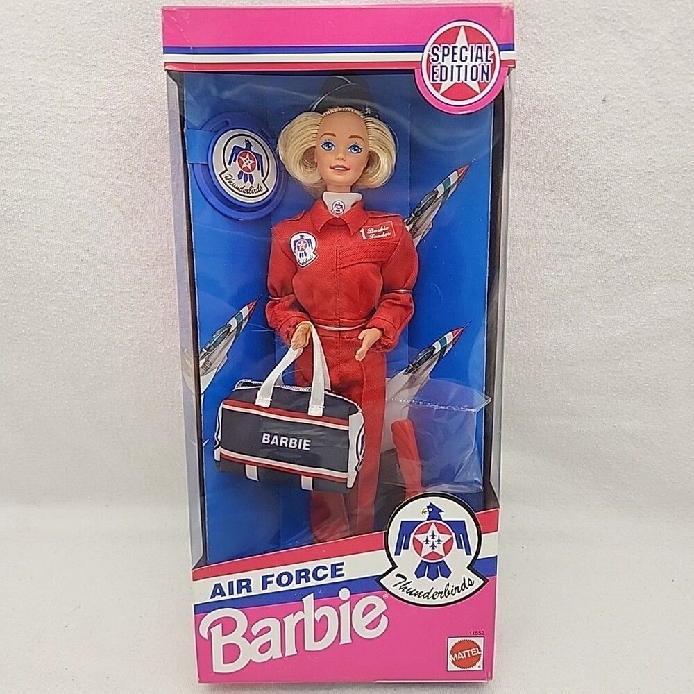 Doll Barbie Air Force Thunderbirds 1993 Mattel #11552 Special Edition NEW